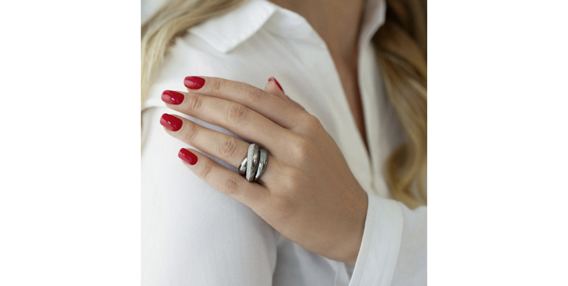 Prsteň s diamantmi Zuri