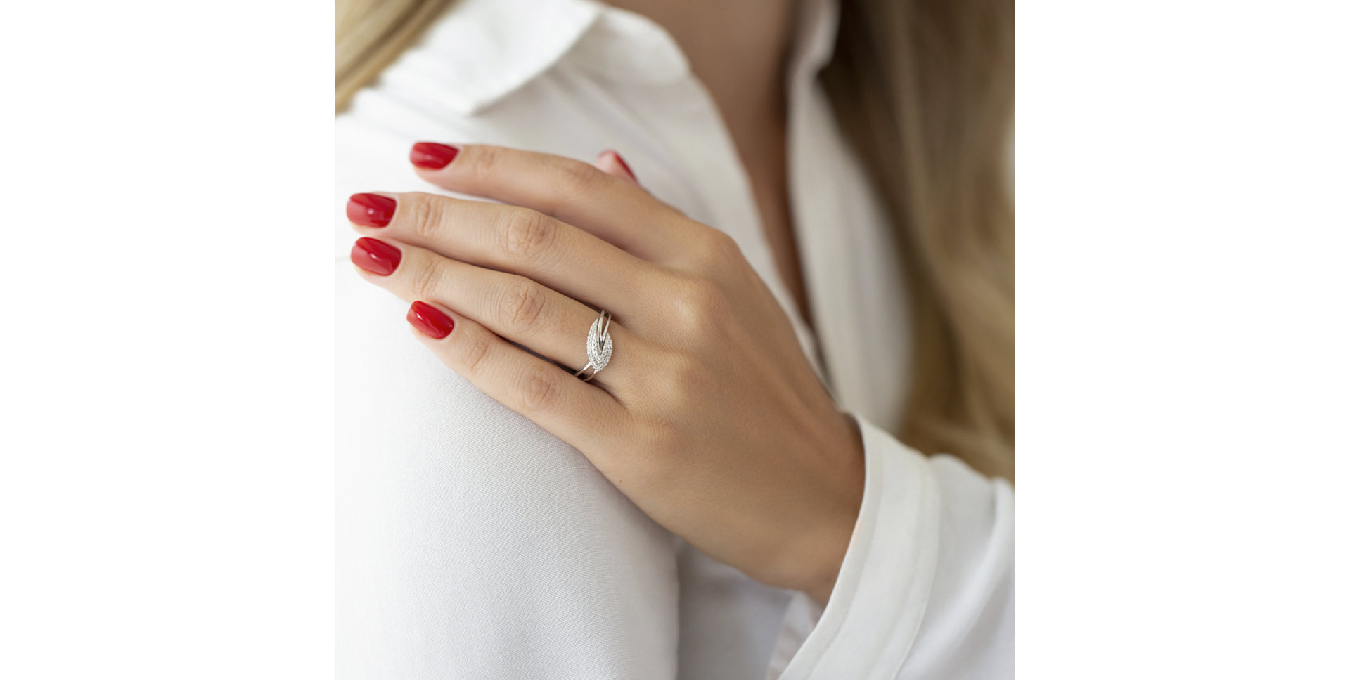 Prsteň s diamantmi Aymeric