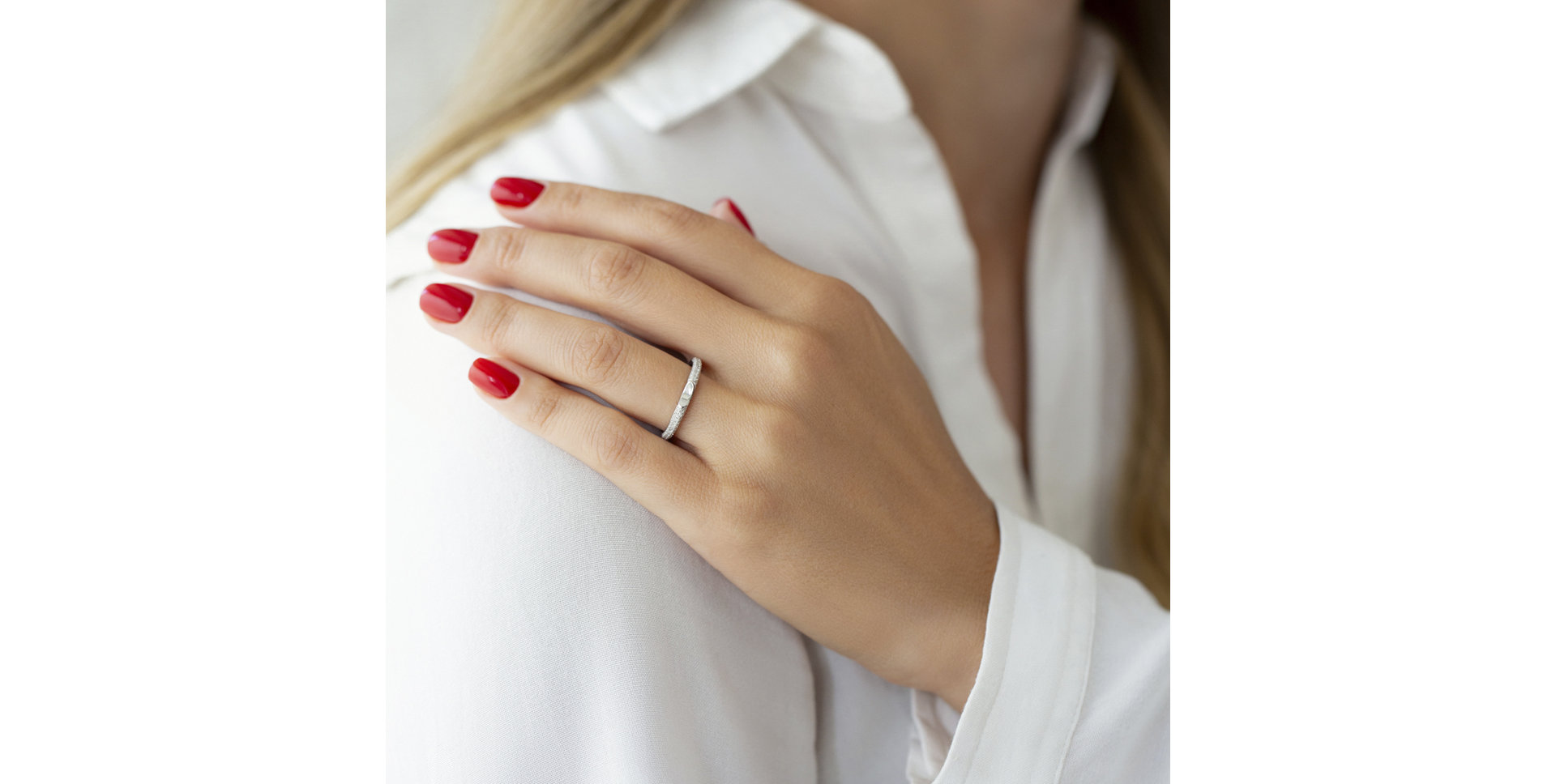 Prsteň s diamantmi Léonce