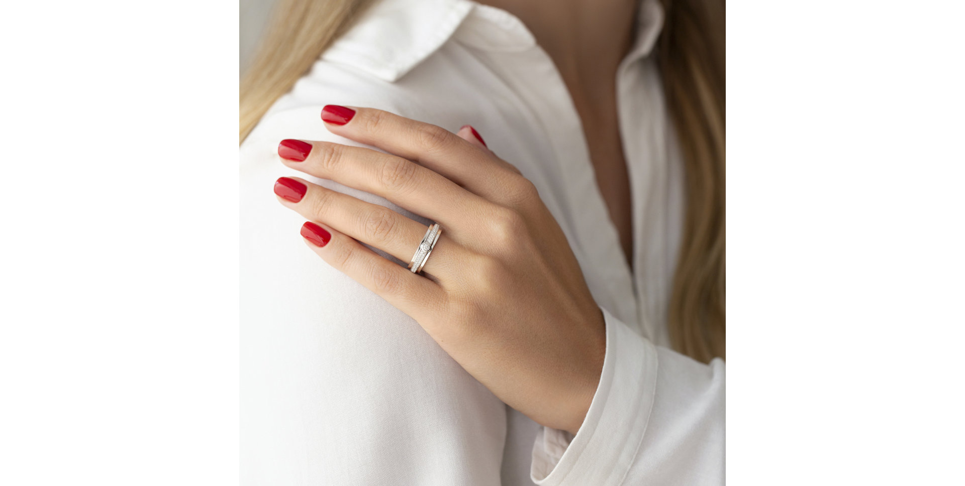 Prsteň s diamantmi Noé