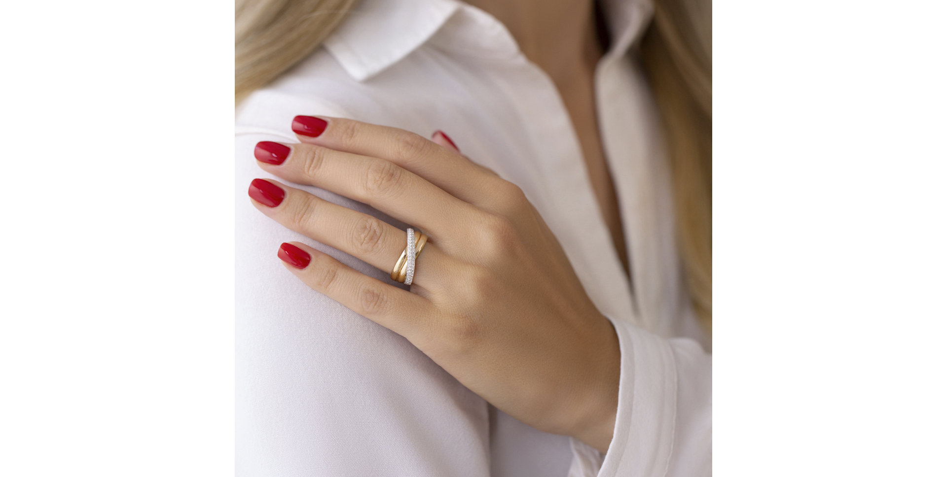 Prsteň s diamantmi Raymond