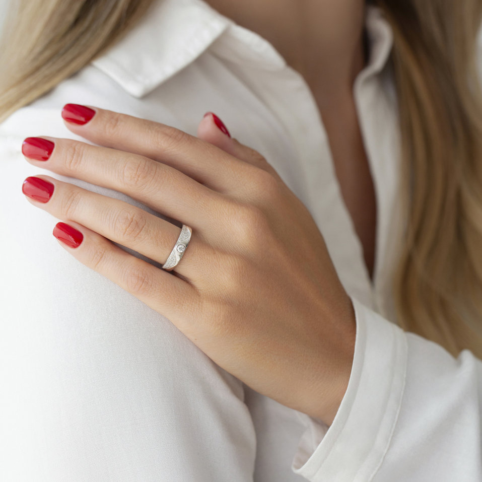 Prsteň s diamantmi Vérane