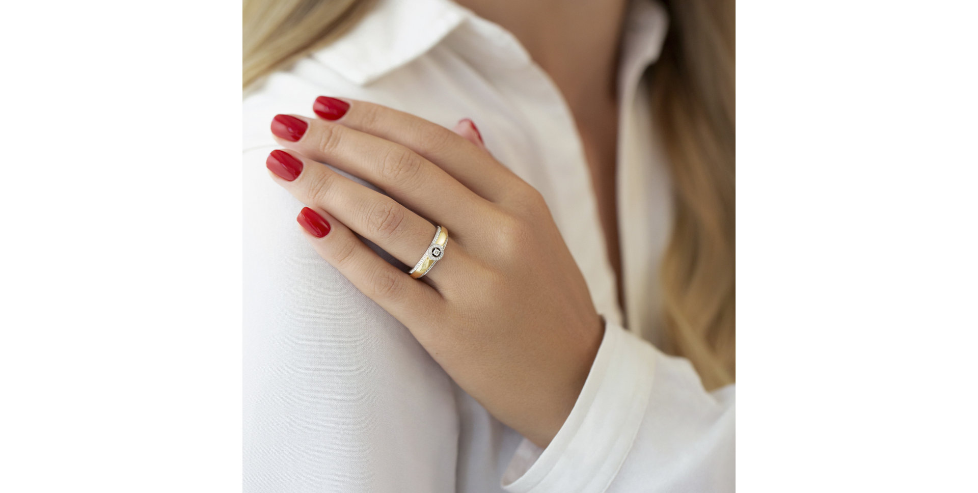 Prsteň s diamantmi Lorelei