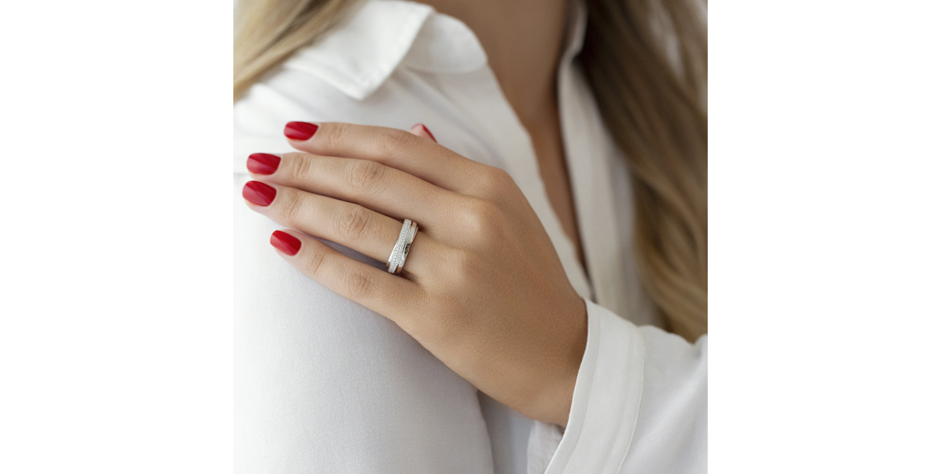 Prsteň s diamantmi Magical Morning