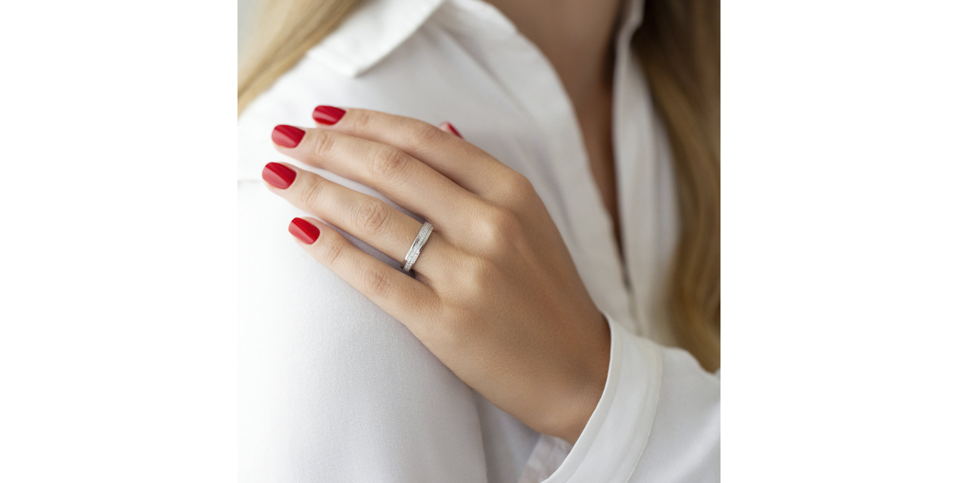 Prsteň s diamantmi Brice