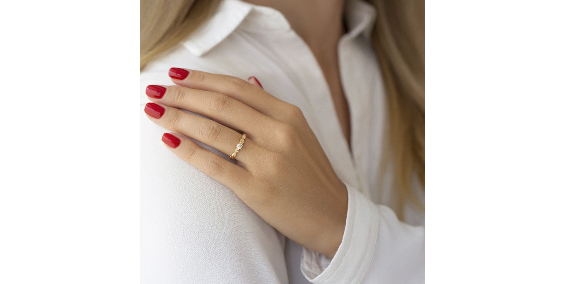 Prsteň s diamantmi Heaven Mosaic