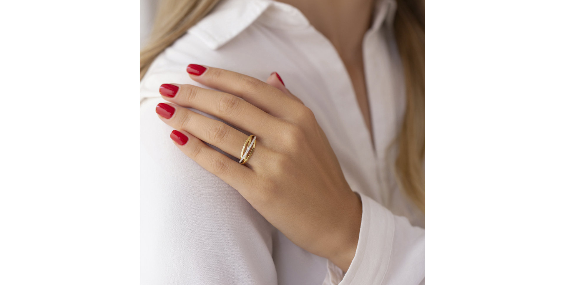 Prsteň s diamantmi Marita