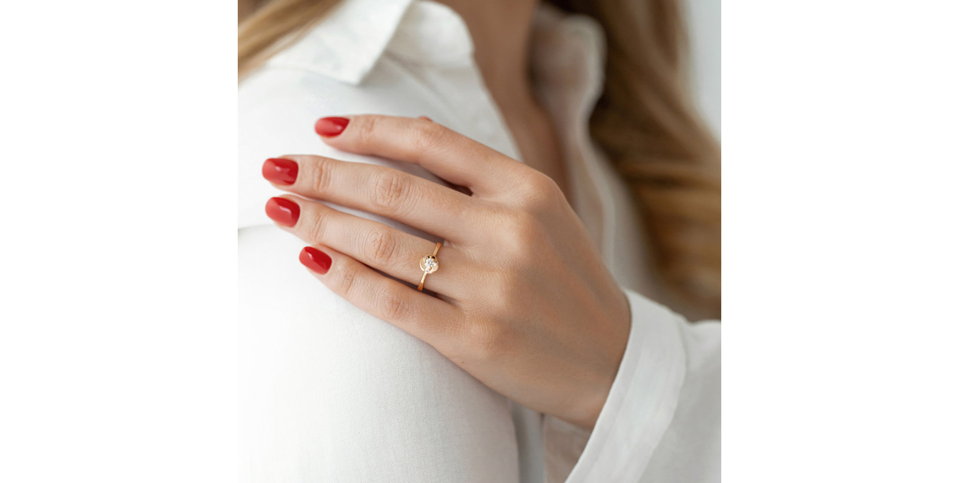 Prsteň s diamantmi Royal Heaven