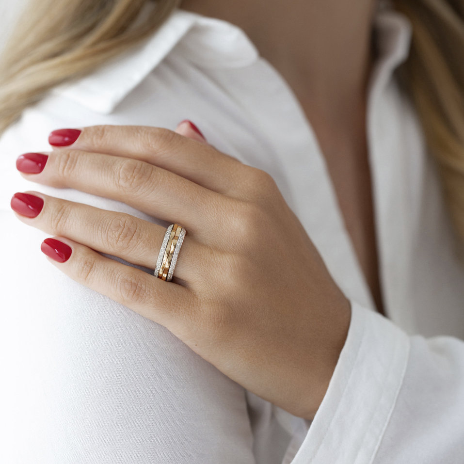 Prsteň s diamantmi Pacôme