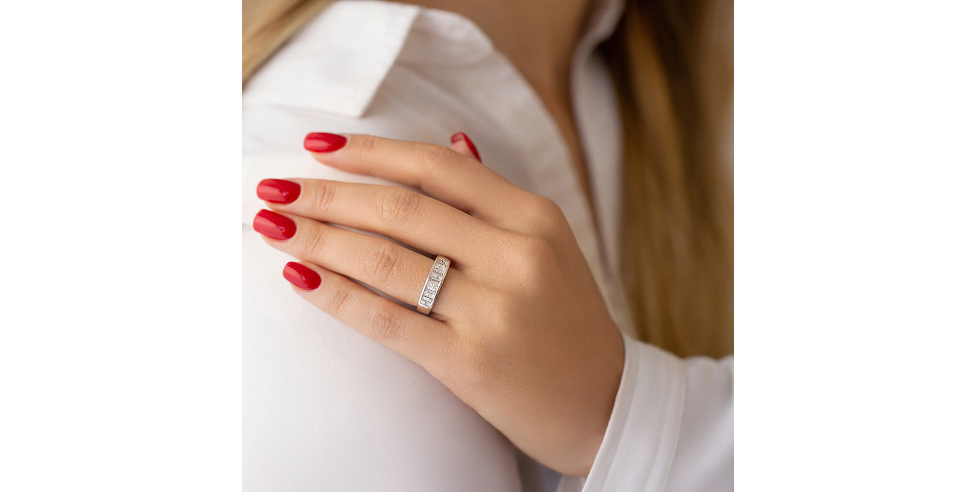 Prsteň s diamantmi Seraphina