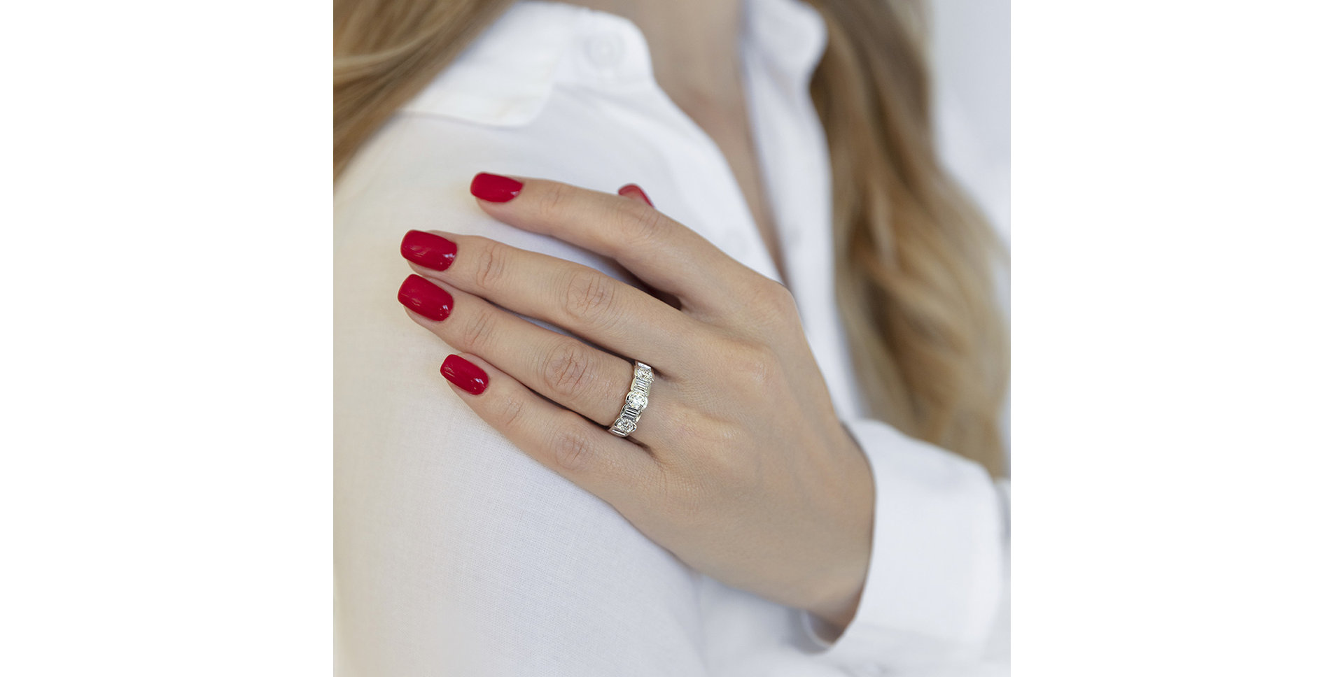 Prsteň s diamantmi Lilibeth