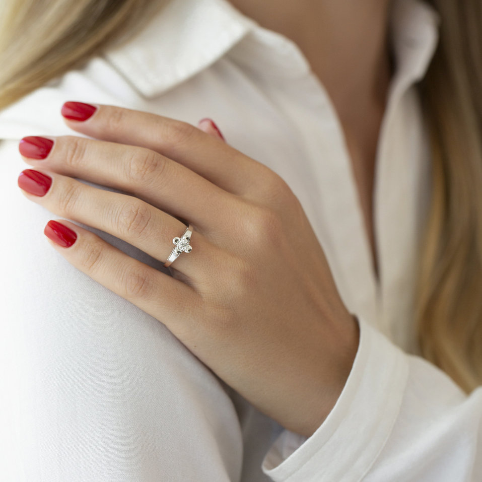 Prsteň s diamantom Colombe