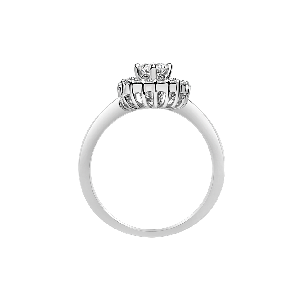 Prsteň s diamantmi Gertrude