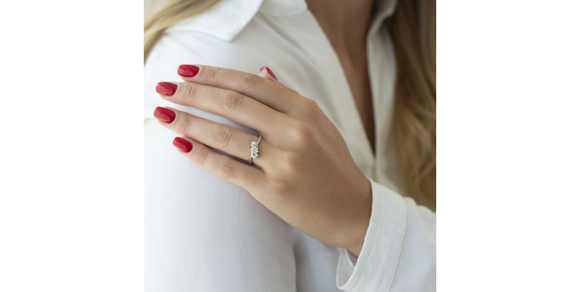 Prsteň s diamantmi Armand