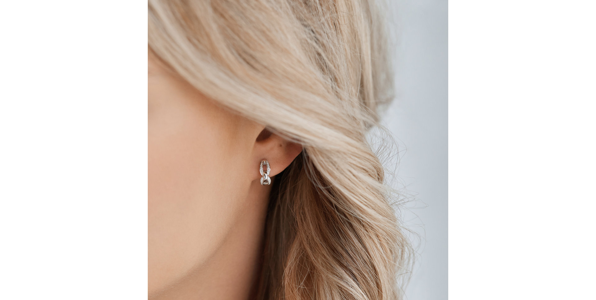 Náušnice s diamantmi Moonlight Pleasure