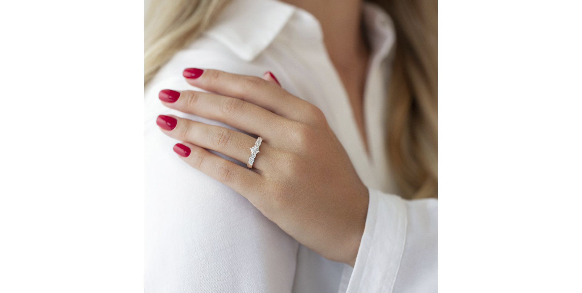 Prsteň s diamantmi Love Shimmer