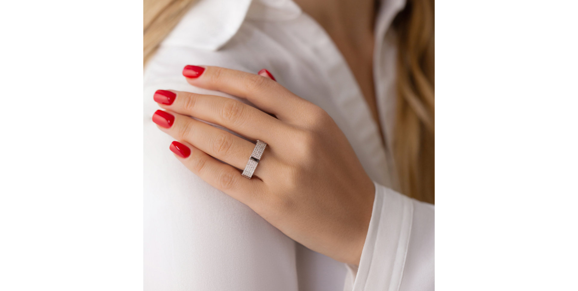 Prsteň s diamantmi Celine