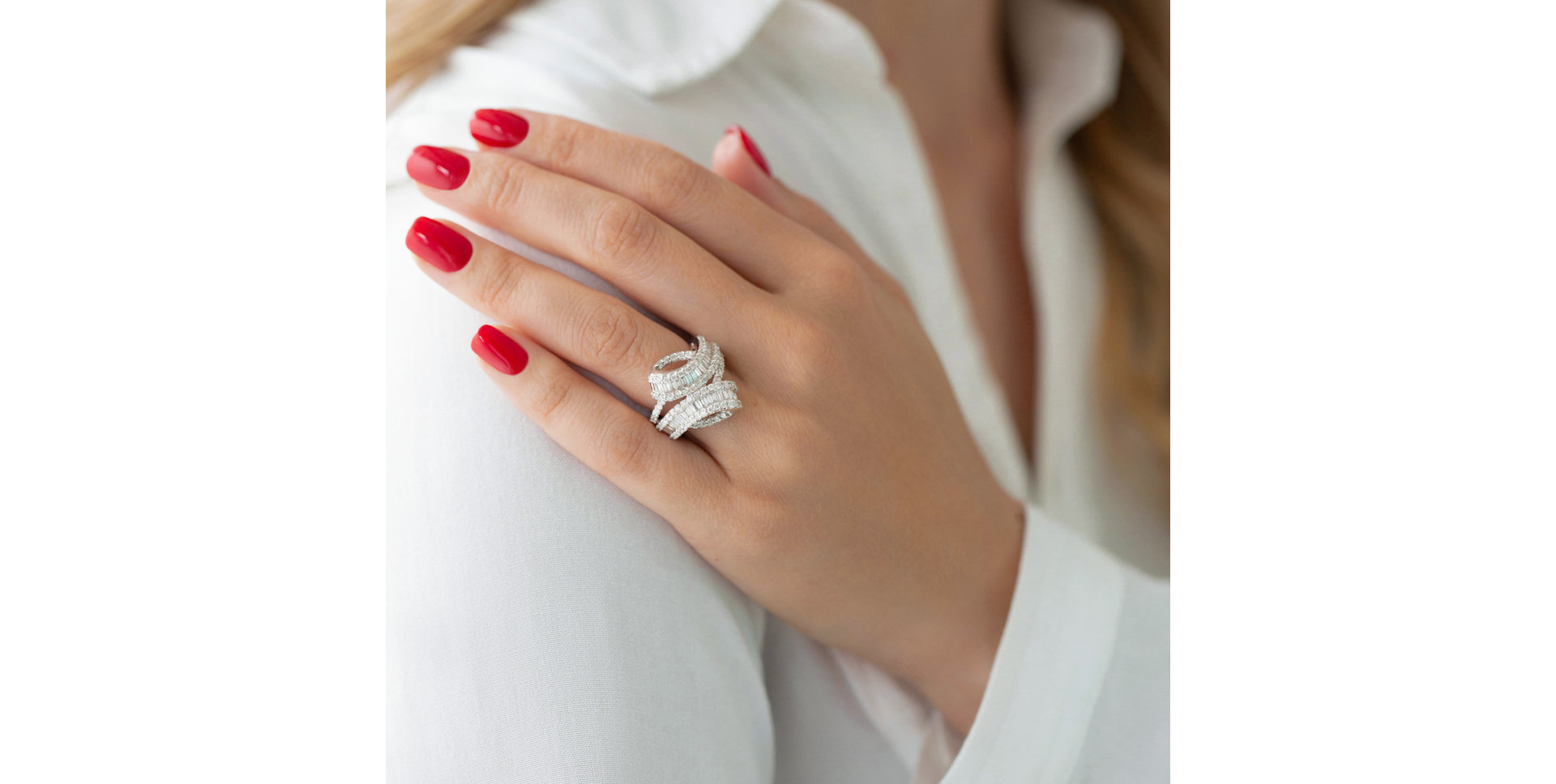 Prsteň s diamantmi Perfect Lacewing