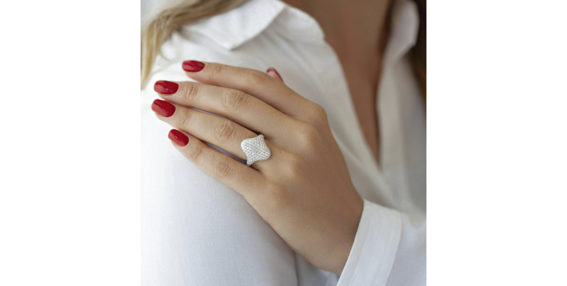 Prsteň s diamantmi Jean