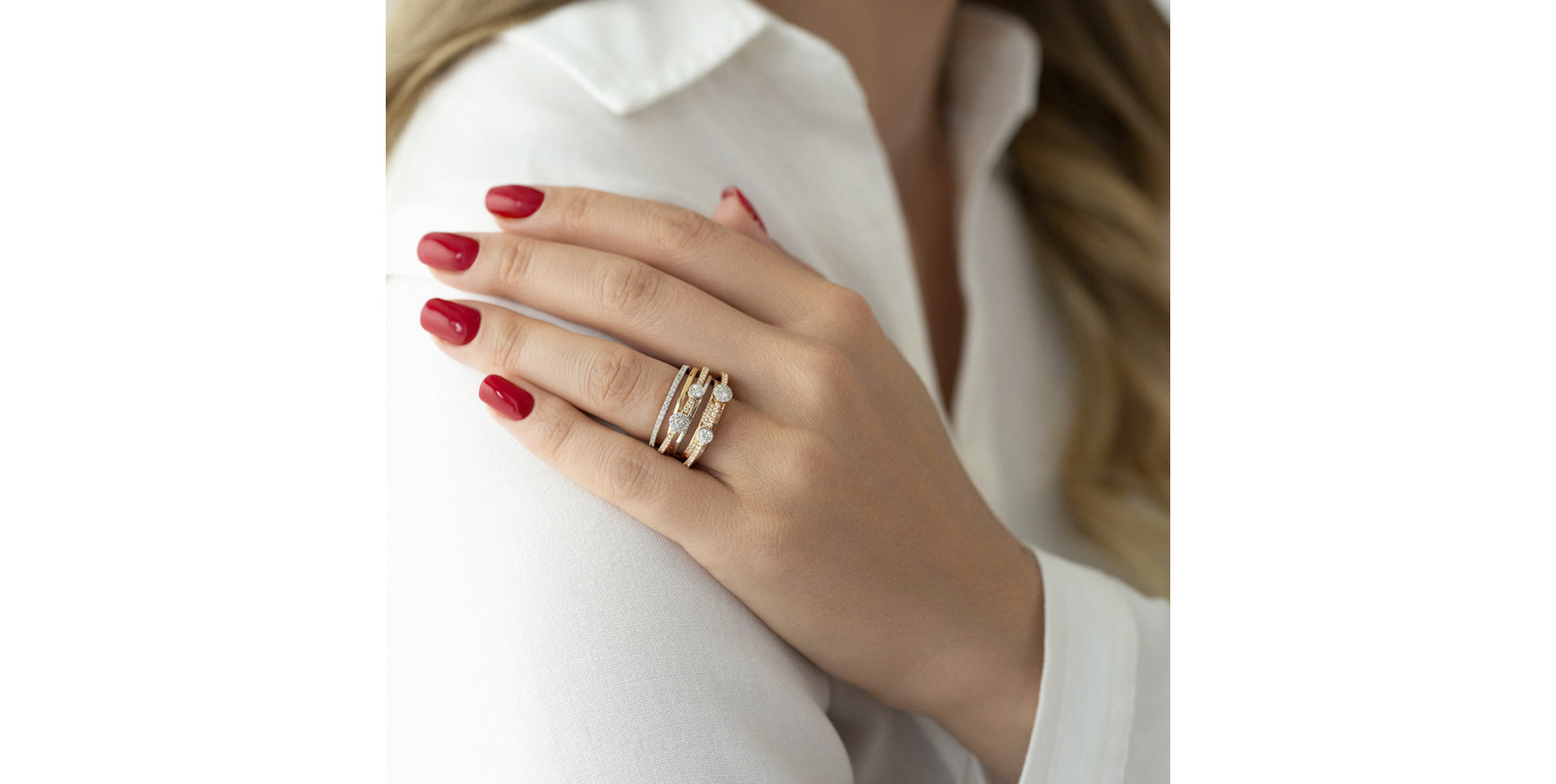 Prsteň s diamantmi Venus Alchemy