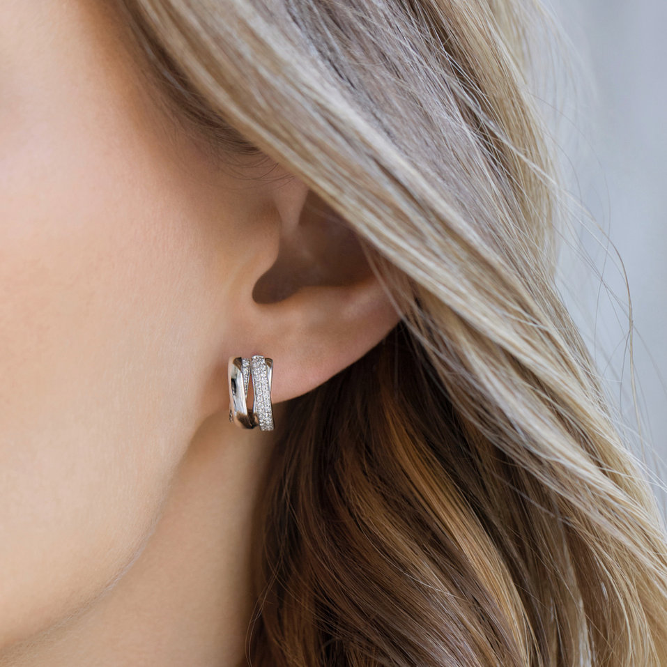 Náušnice s diamantmi Dream Pleasure