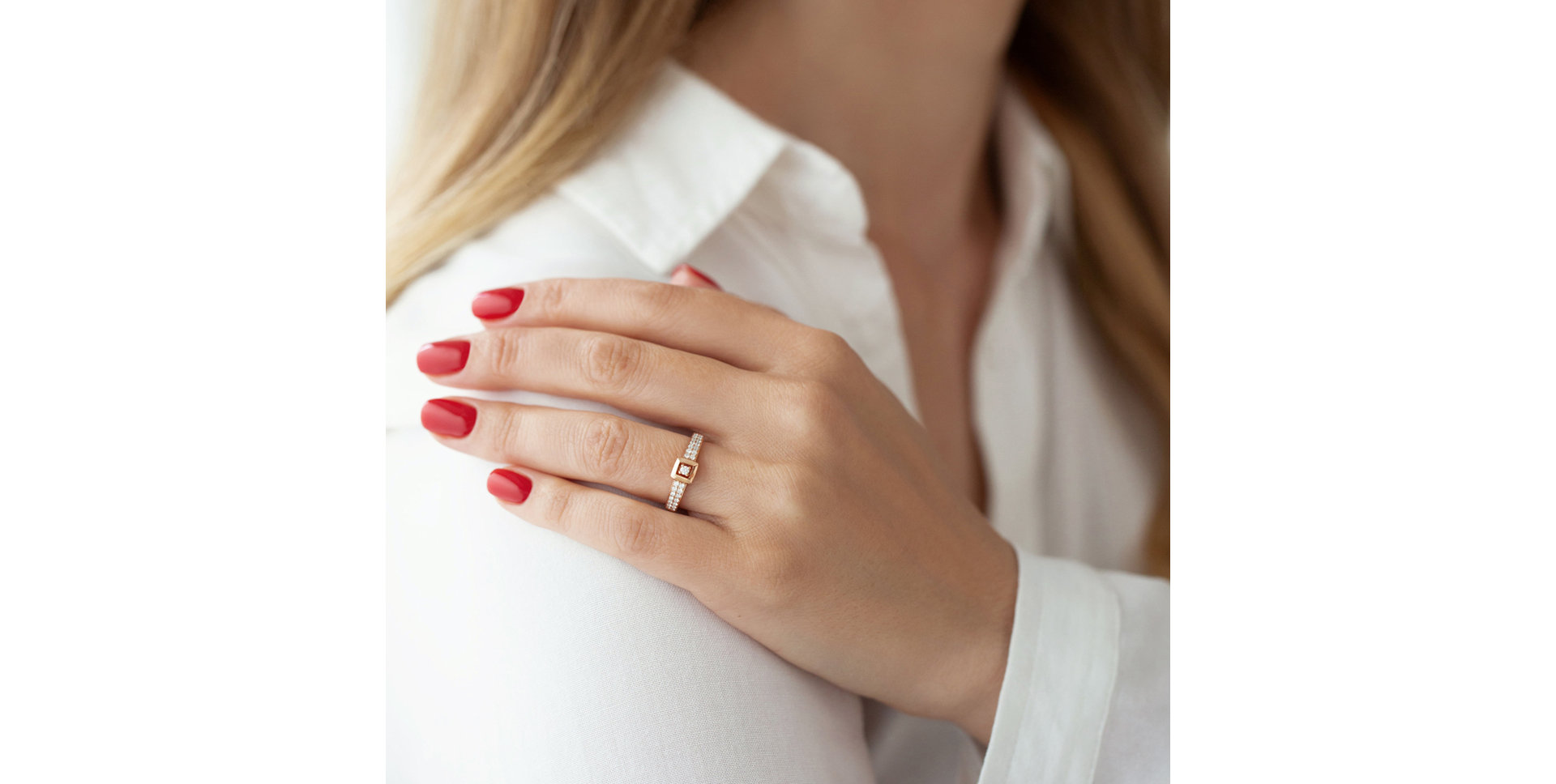 Prsteň s diamantmi Amazing Pleasure