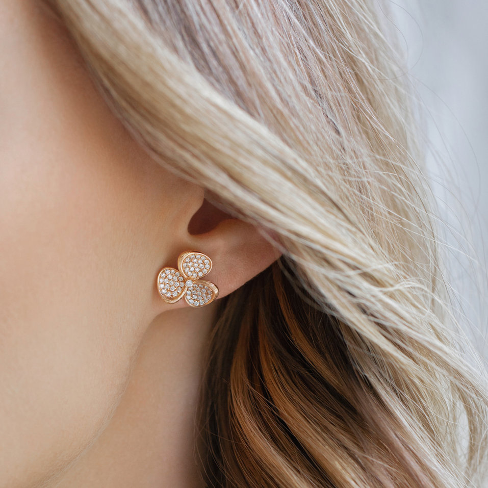 Náušnice s diamantmi Maverick