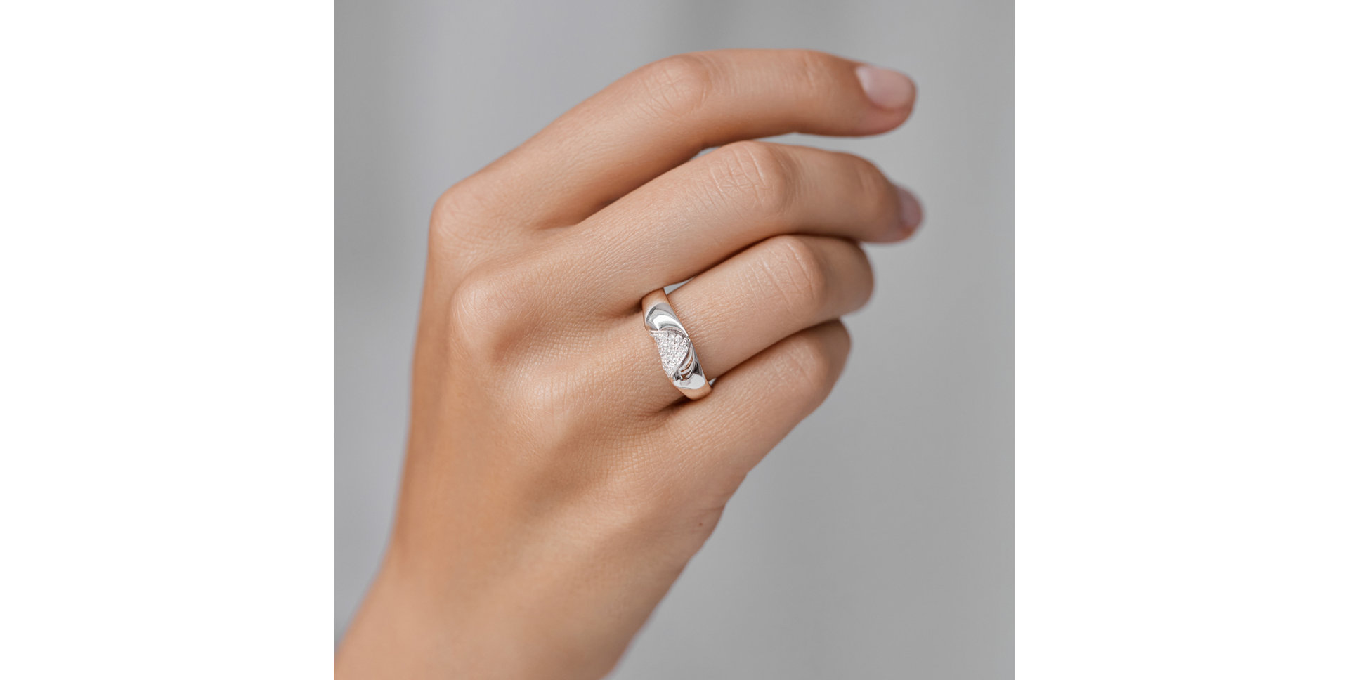 Prsteň s diamantmi Galaxy Romance