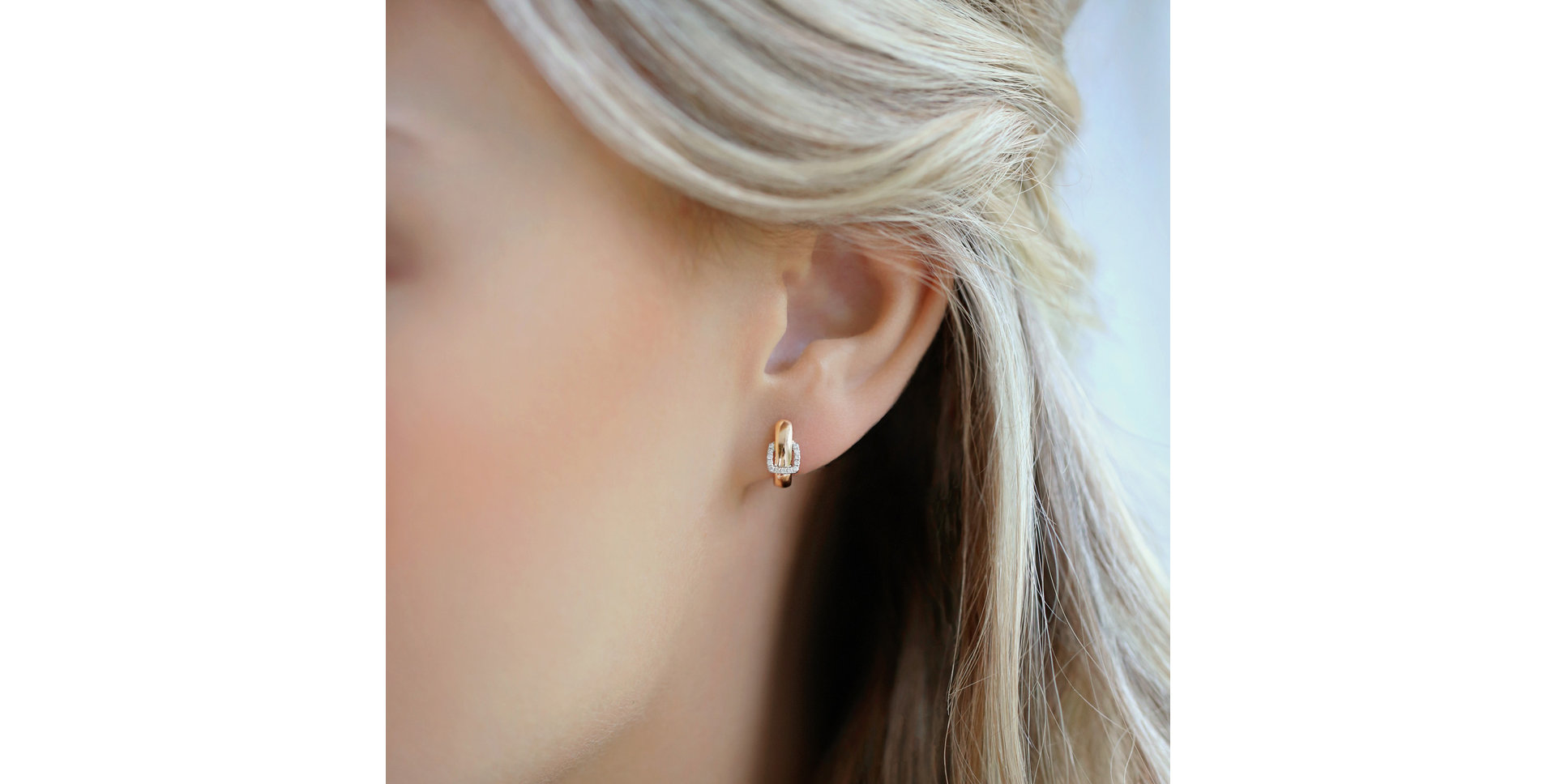 Náušnice s diamantmi Galaxy Symphony