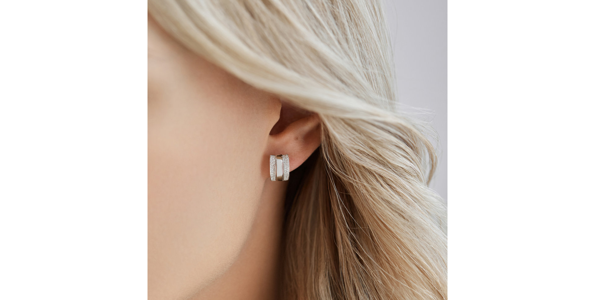 Náušnice s diamantmi Dream Symetry