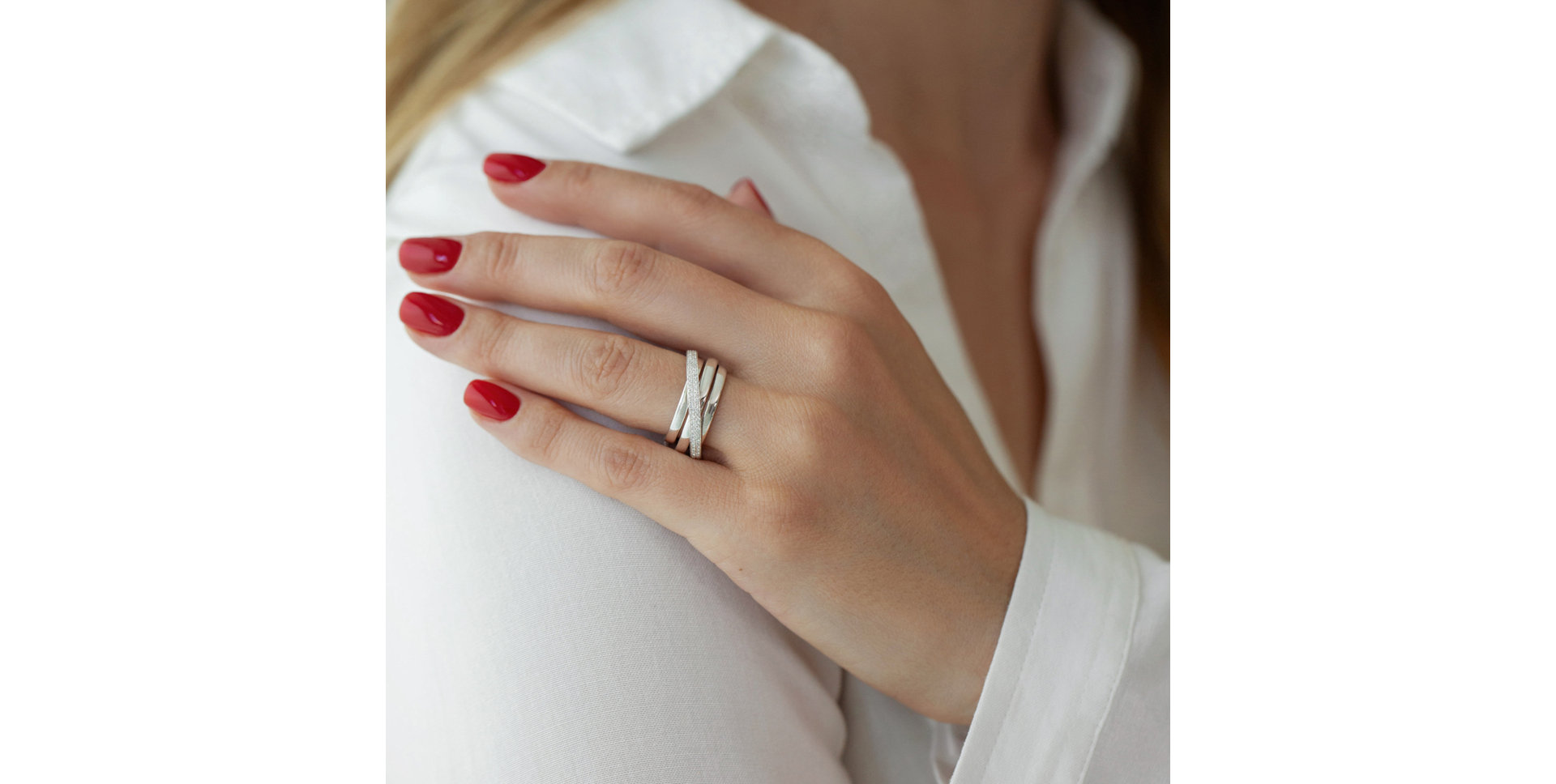 Prsteň s diamantmi Morning Flash