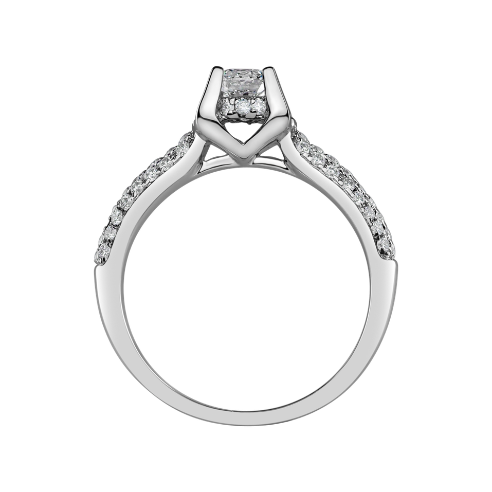 Prsteň s diamantmi Dolores