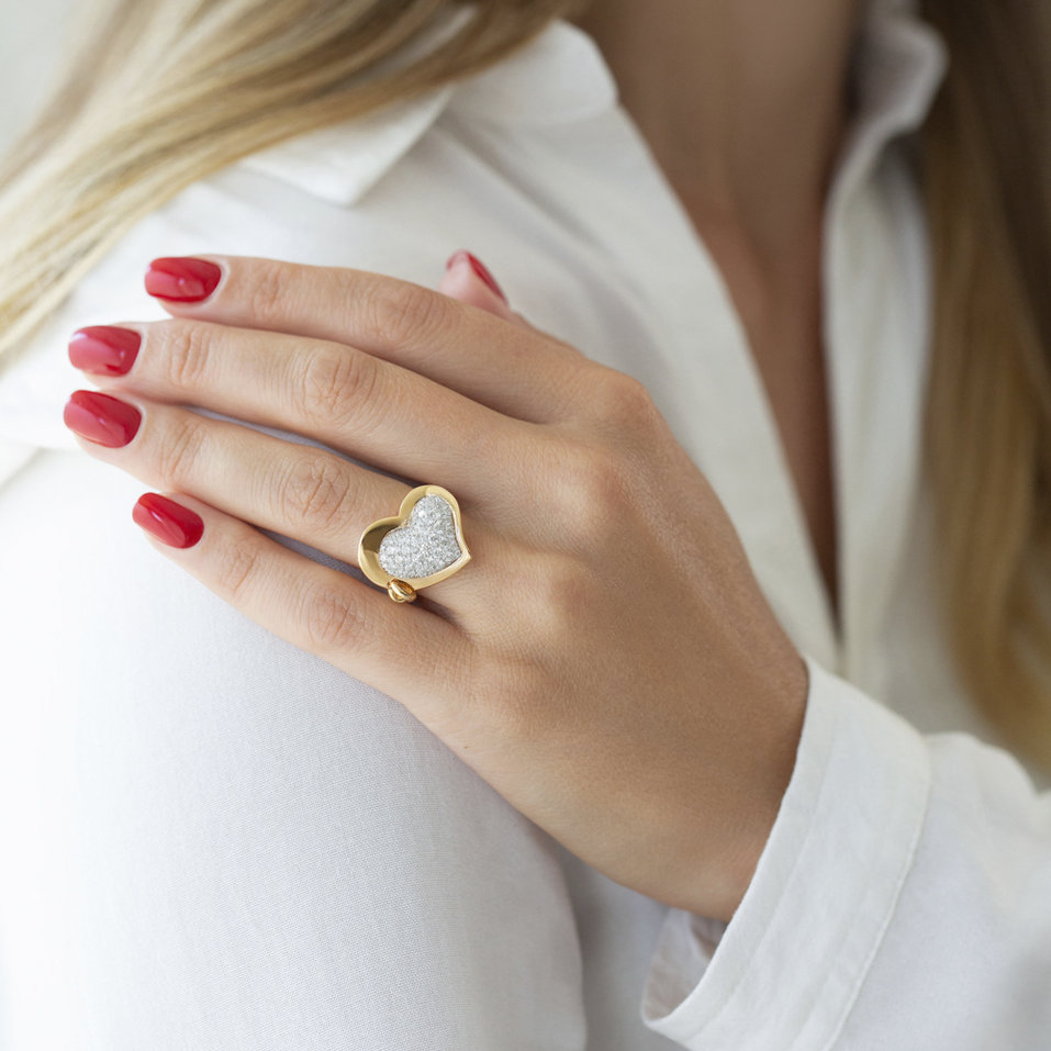 Prsteň s diamantmi Morpheus Love