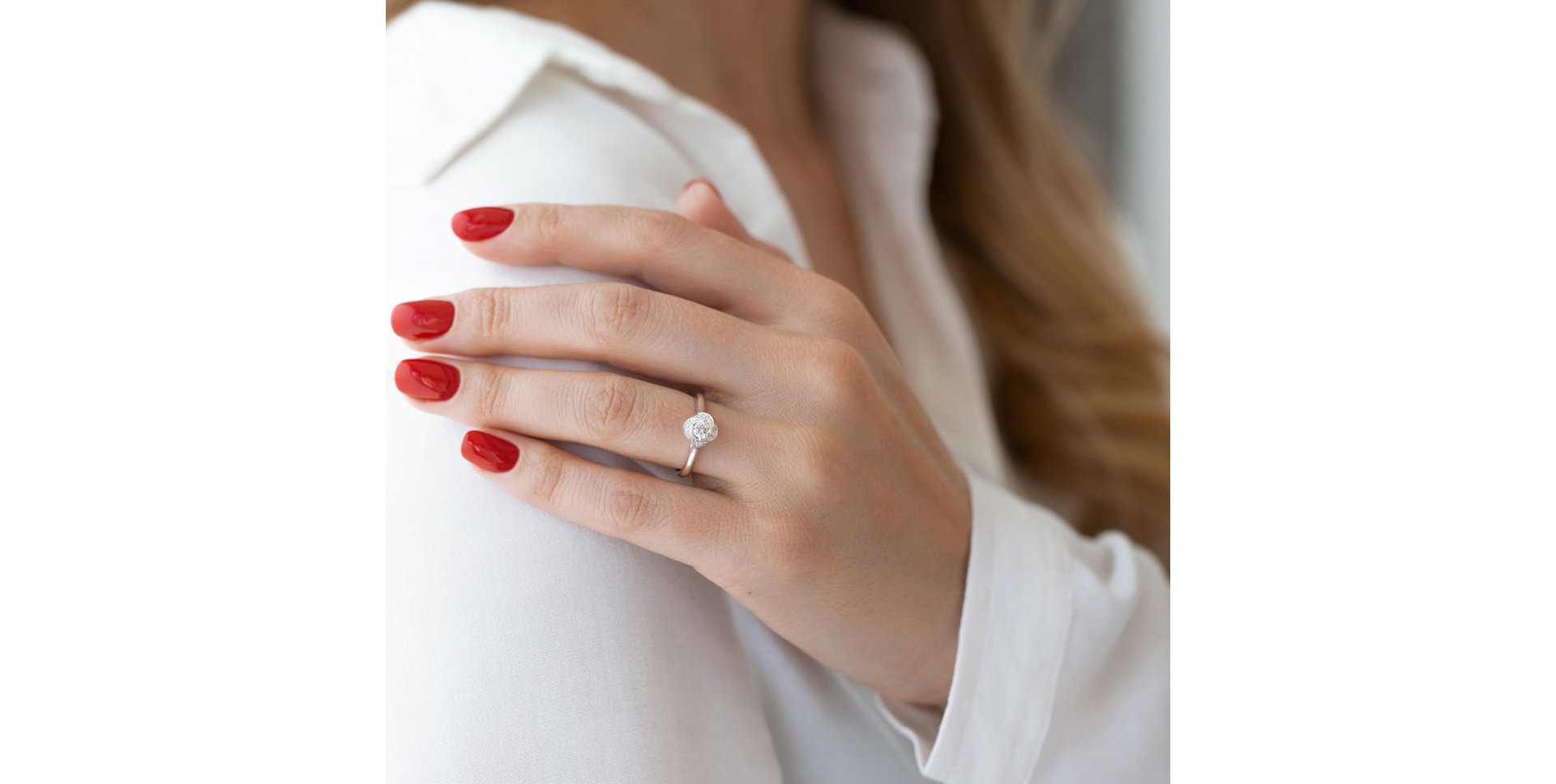 Prsteň s diamantmi Aphrodite Galaxy