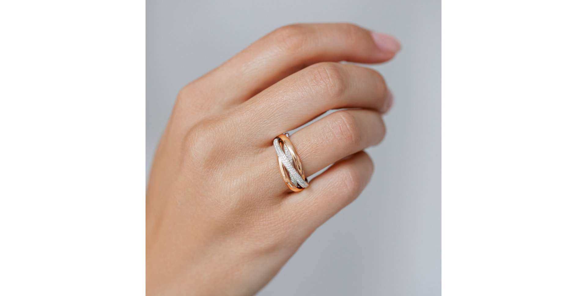 Prsteň s diamantmi Vesper Desire