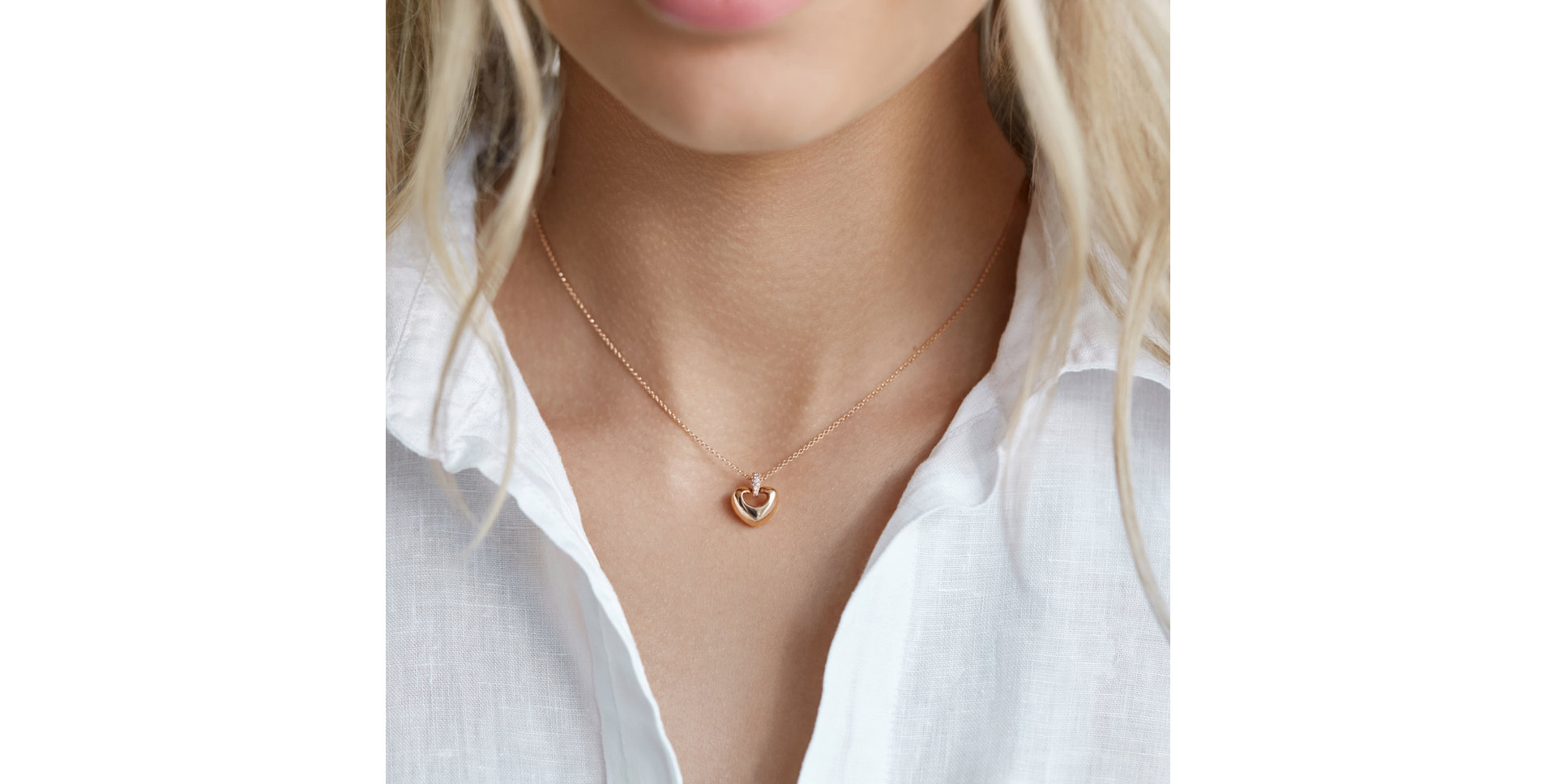 Přívěsok s diamantmi Love Mania