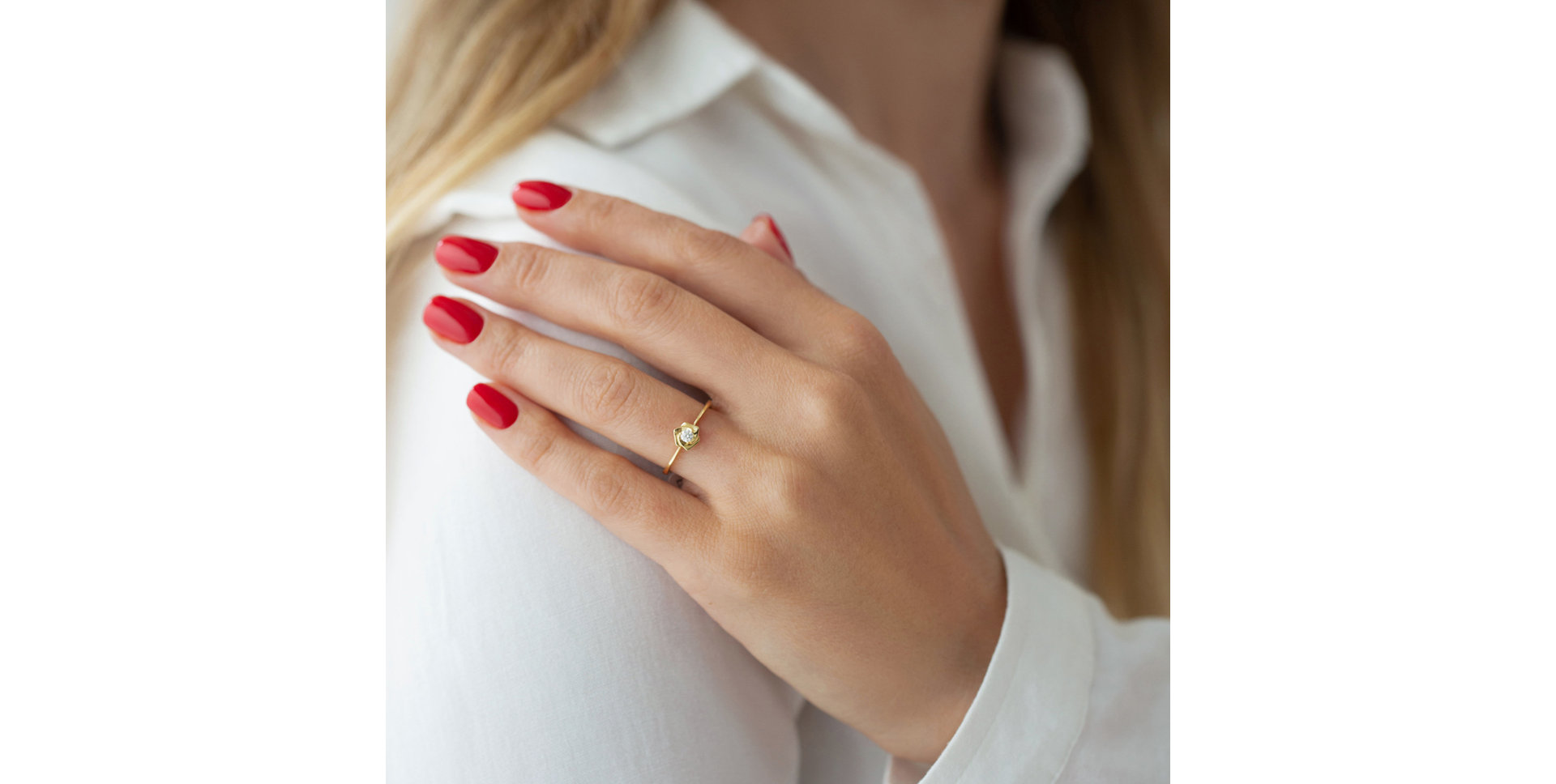 Prsteň s diamantom Miracle