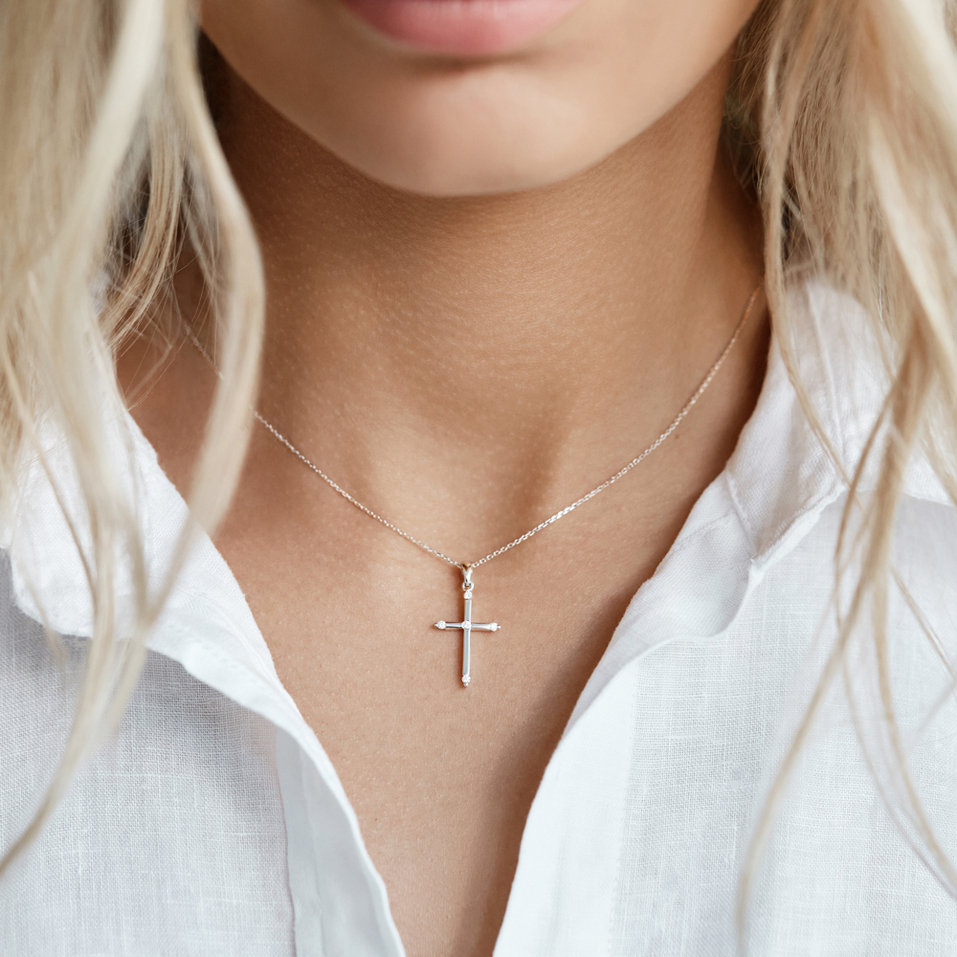 Přívěsok s diamantmi Seraph Touch