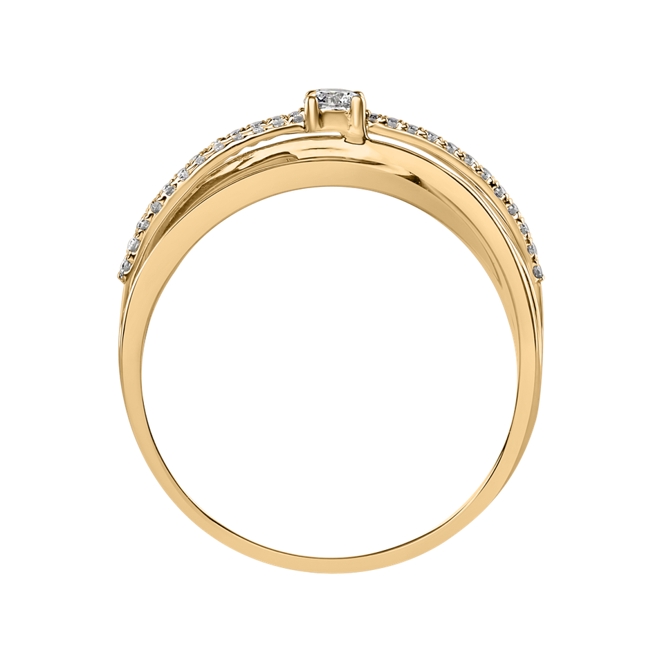 Prsteň s diamantmi Opium Night