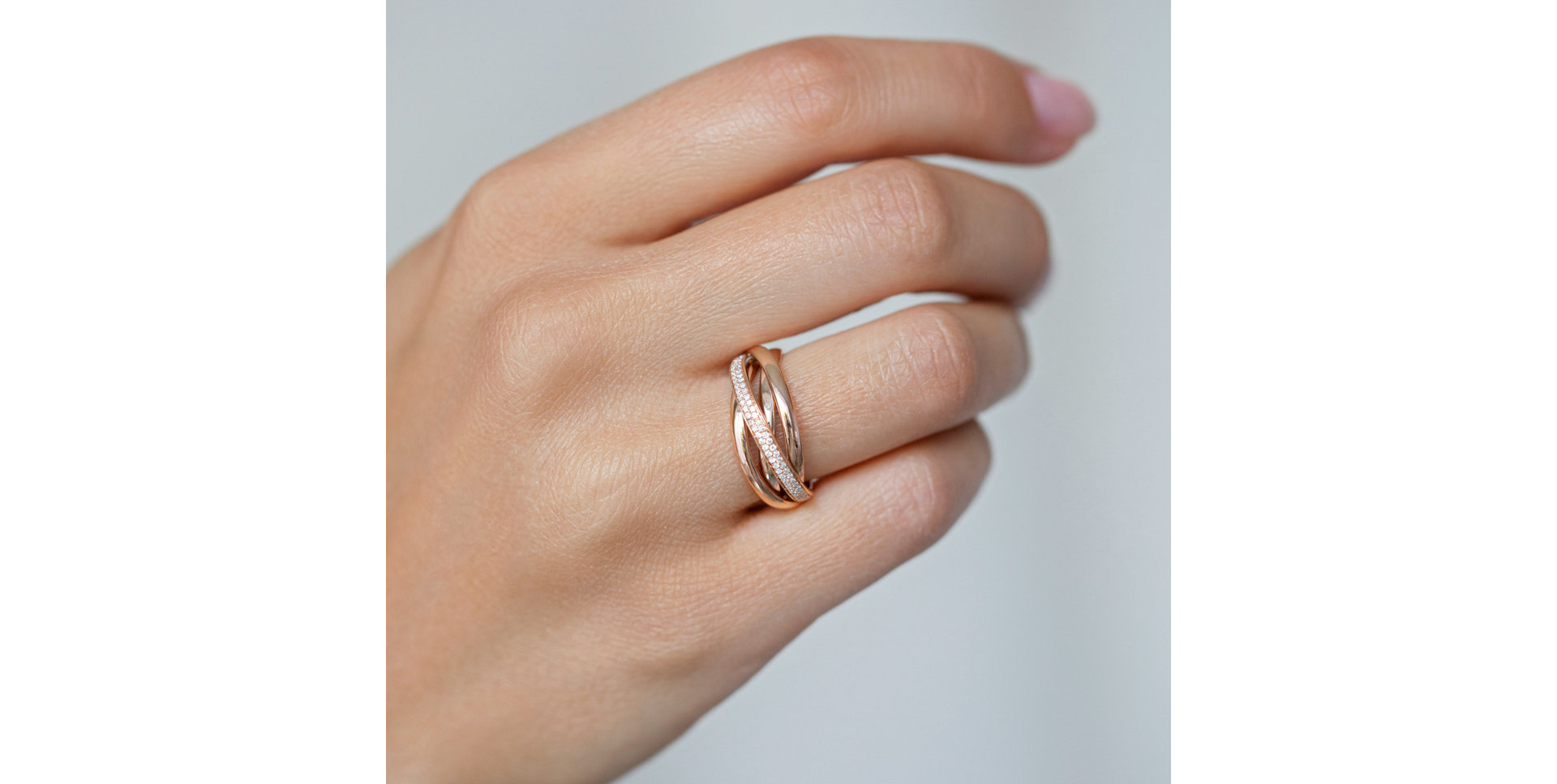 Prsteň s diamantmi Vesper Desire