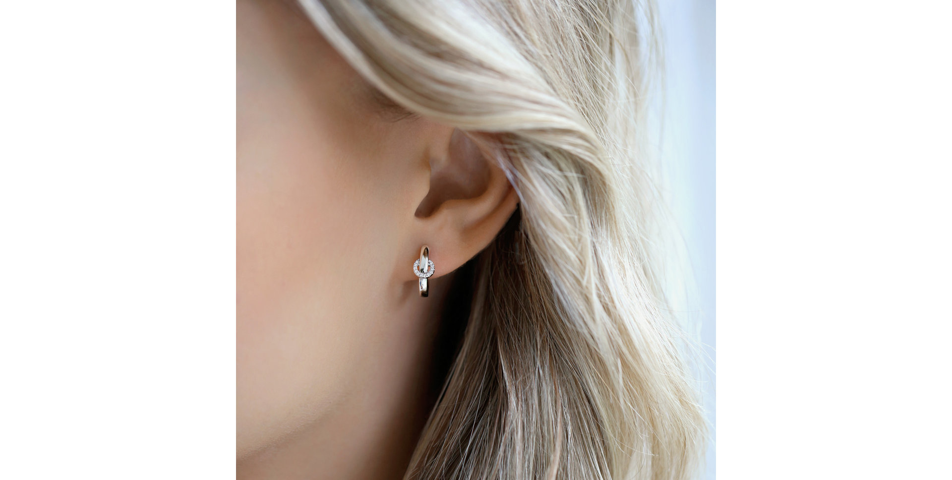 Náušnice s diamantmi Moonlight Streamer