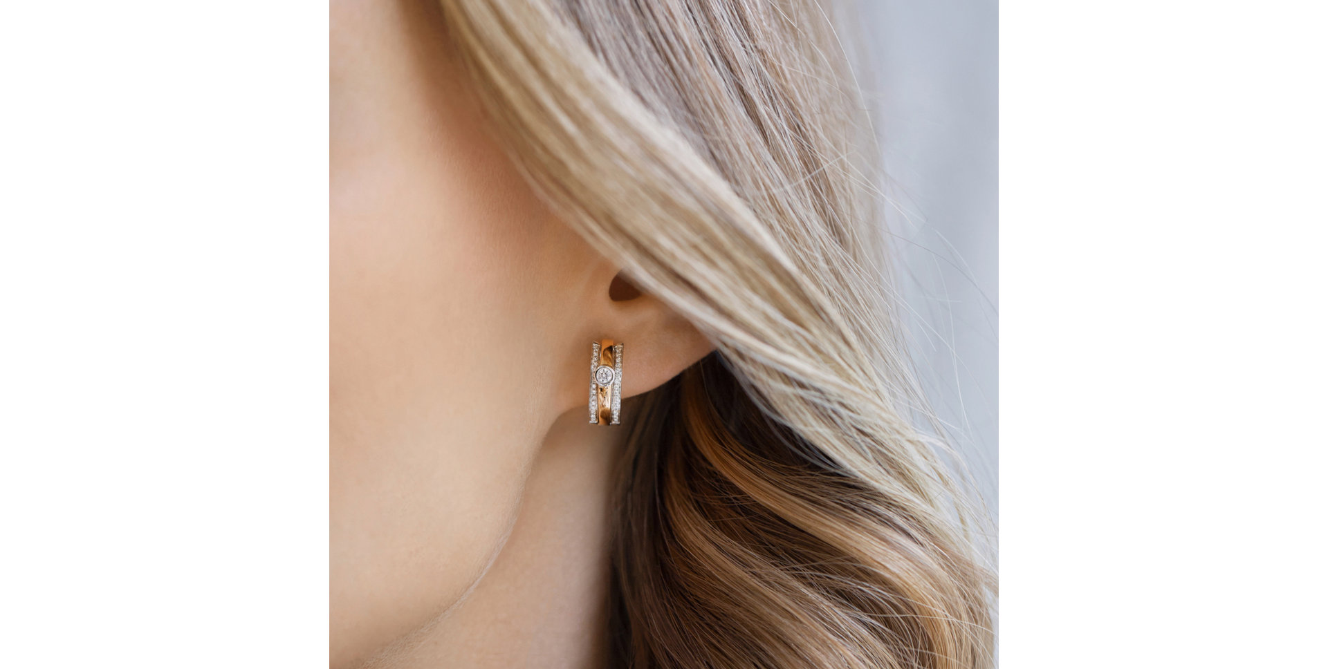 Náušnice s diamantmi Fairytale Sparkle