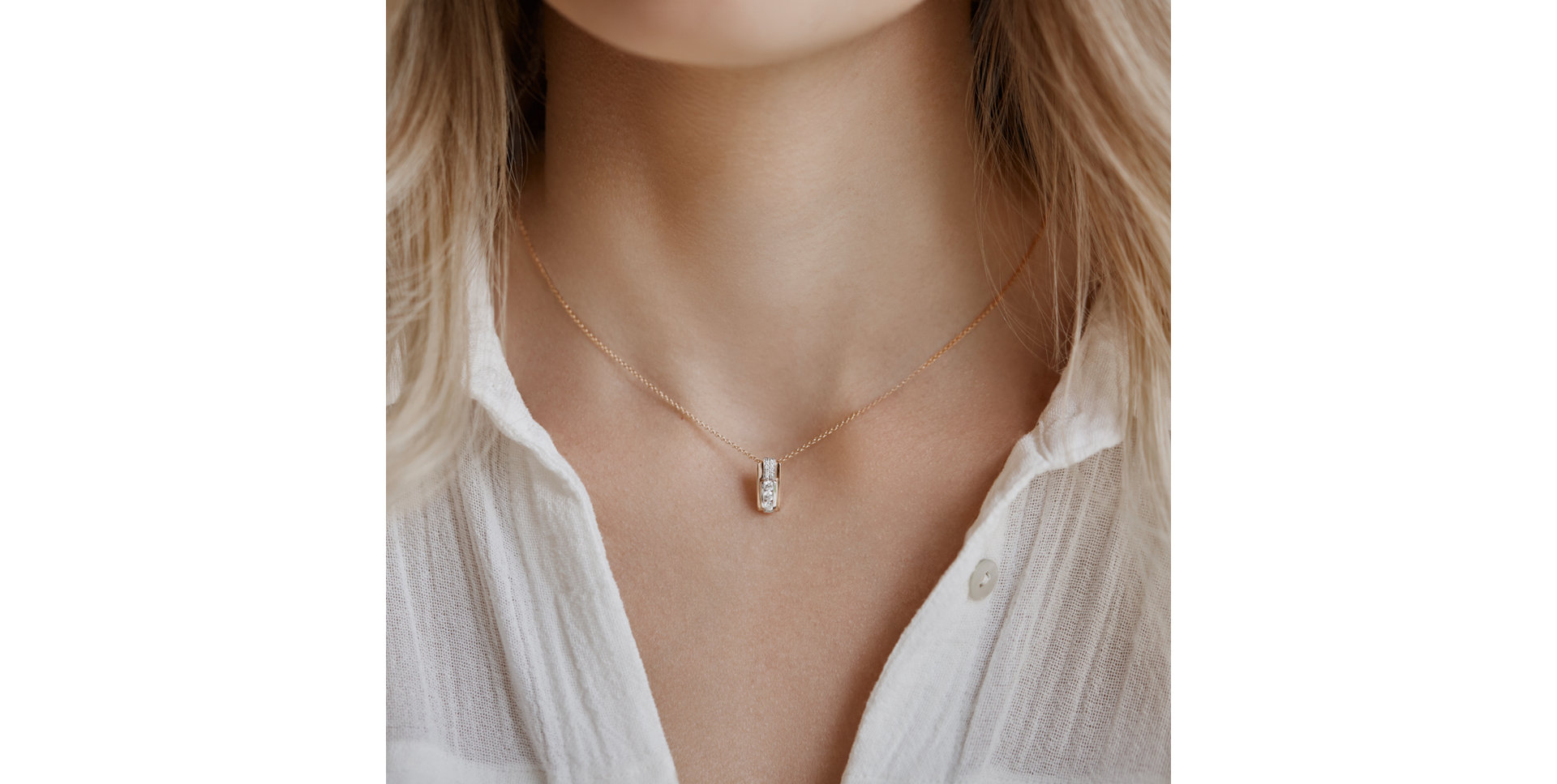 Přívěsok s diamantmi Monarch Passion