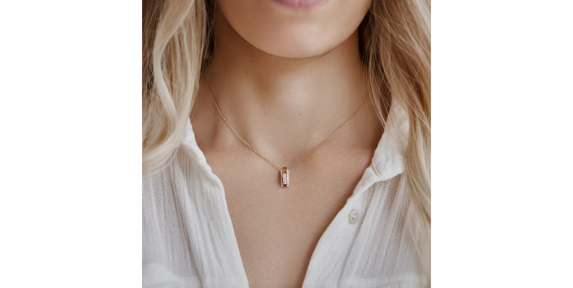 Přívěsok s diamantmi Monarch Passion