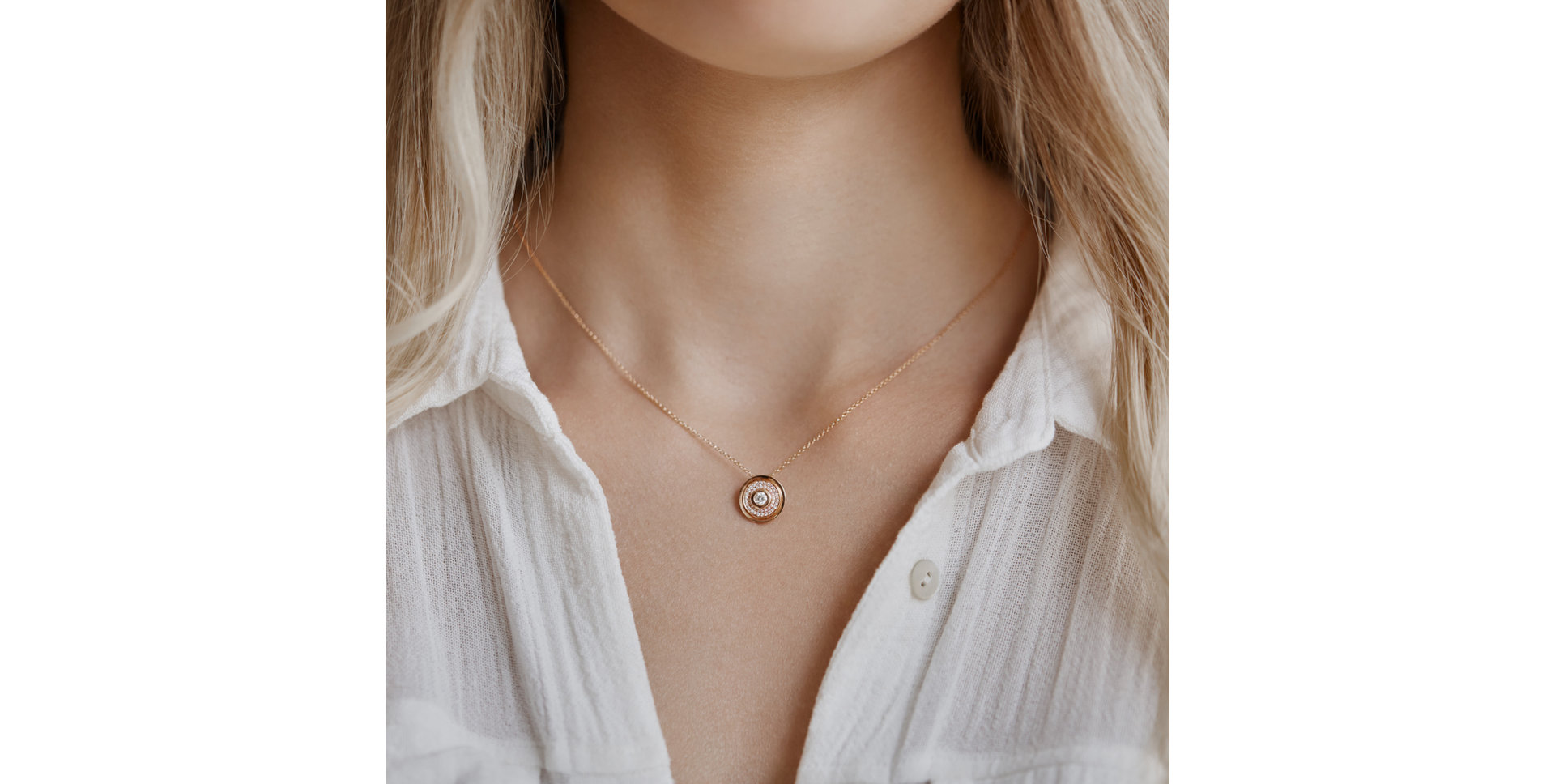 Přívěsok s diamantmi Miracle Space