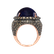 Prsteň s tanzanitom a hnedými diamantmi Blue Eye5