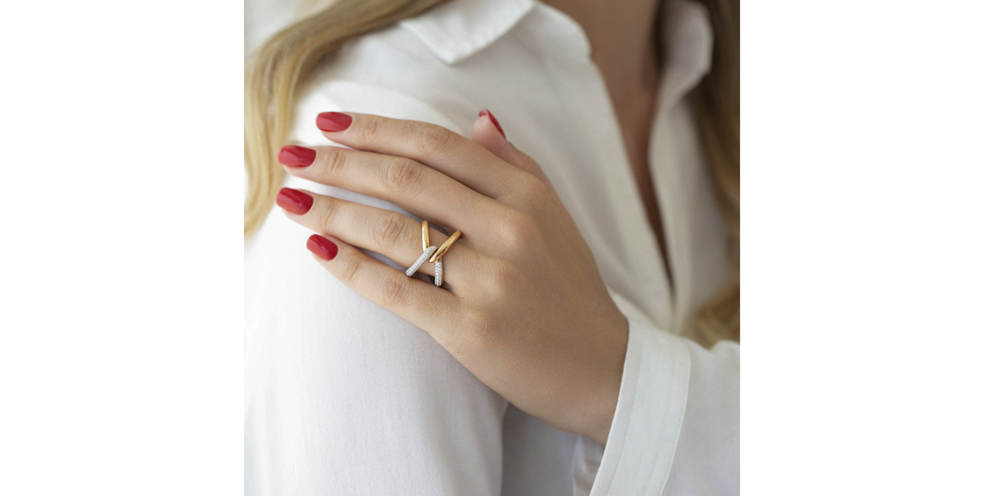 Prsteň s diamantmi Marcello