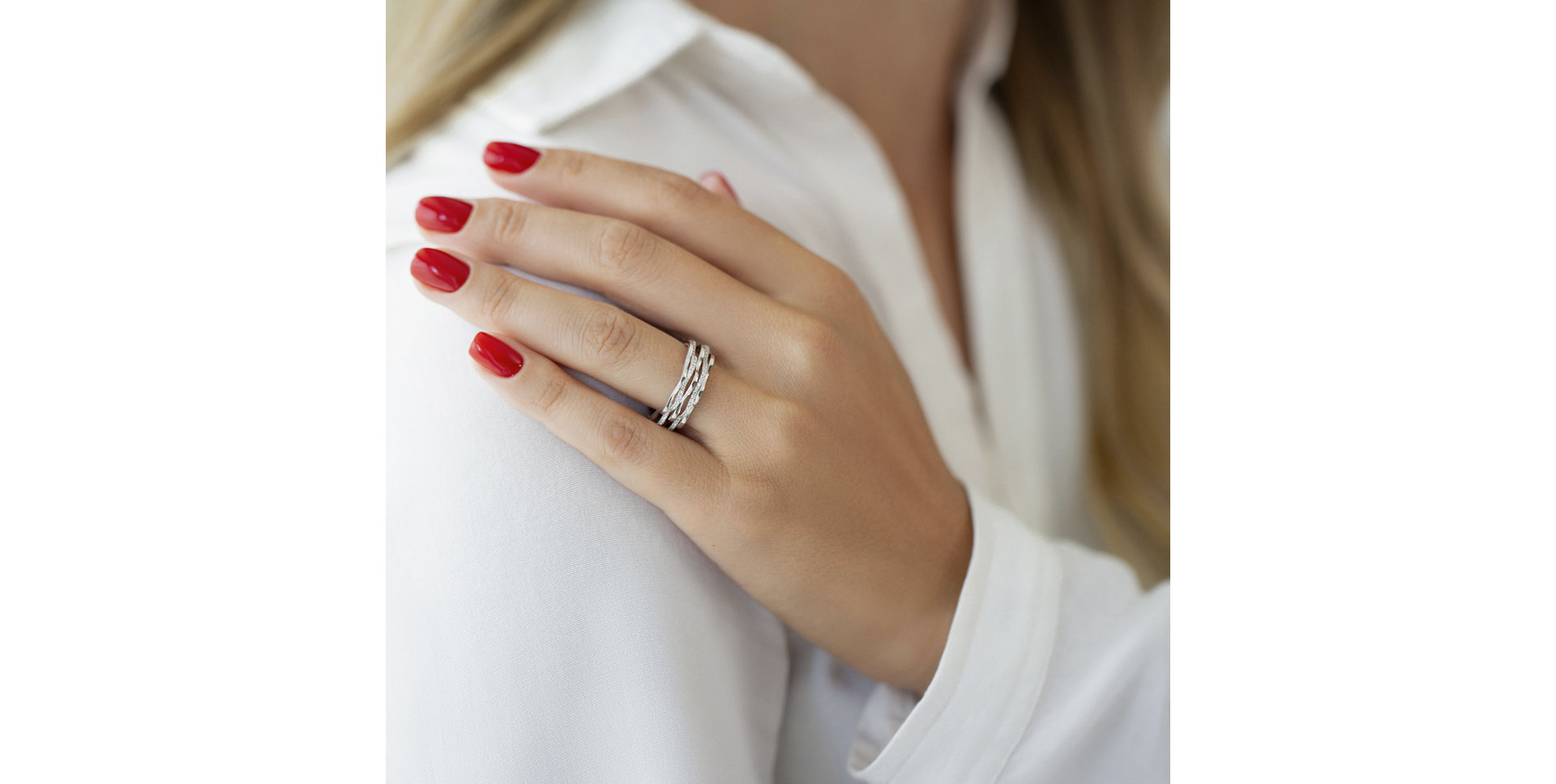 Prsteň s diamantmi Mariette