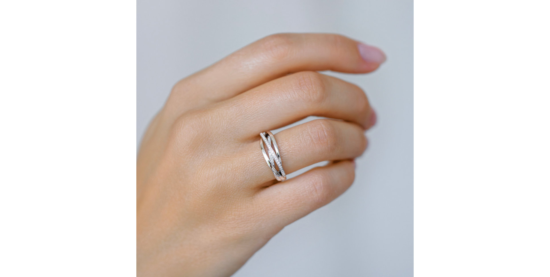 Prsteň s diamantmi Vesper Desire