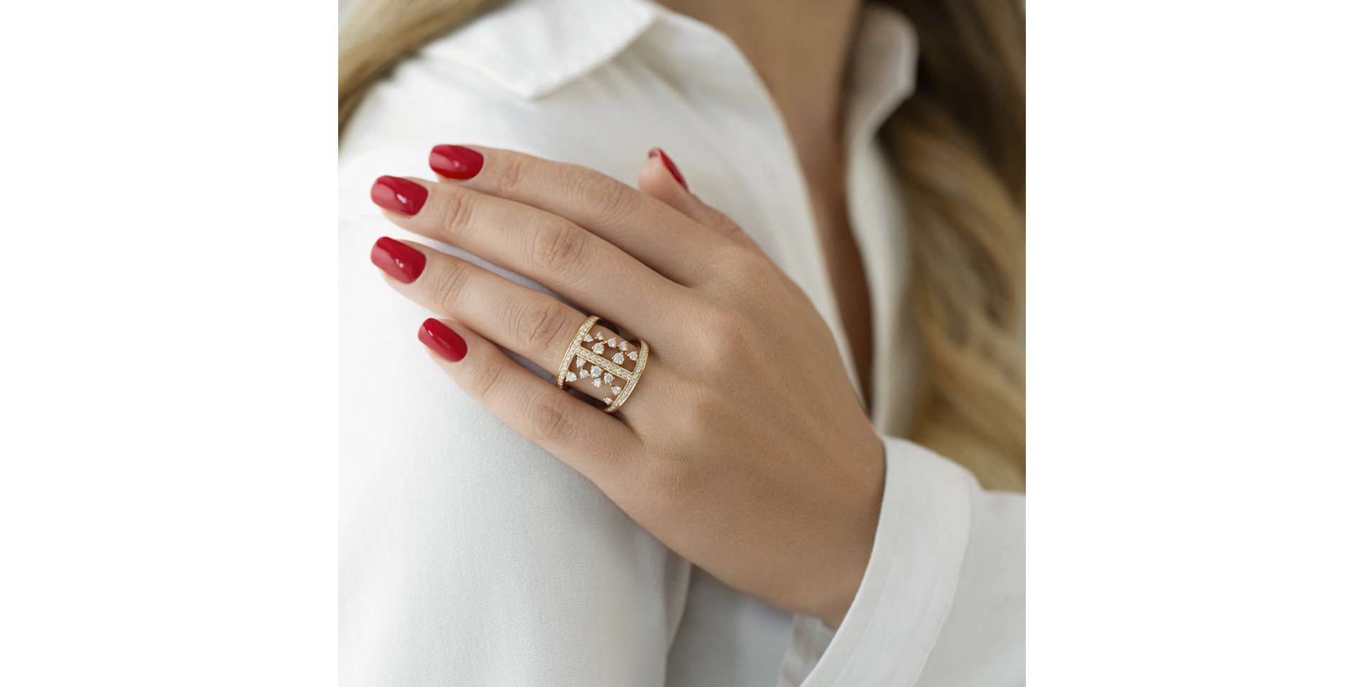 Prsteň s diamantmi Goddess Symphony